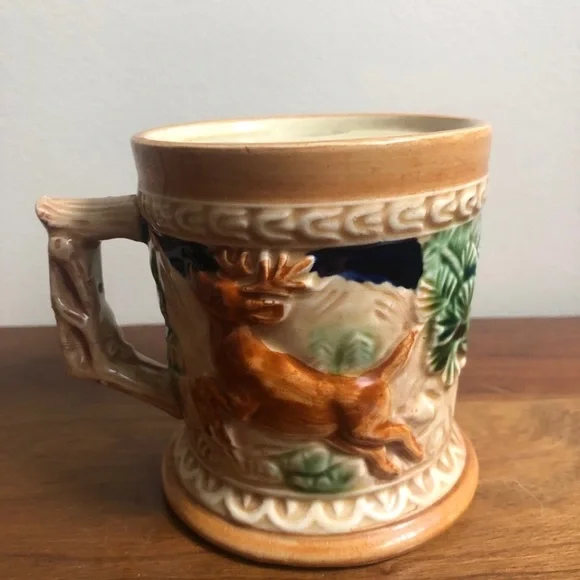 Vintage mustache stein - Picture 5 of 8